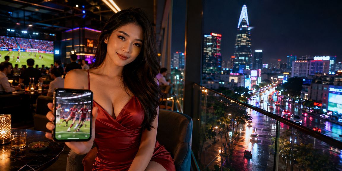 Người dùng trẻ tại TP. Hồ Chí Minh theo dõi tỷ lệ cược và quản lý vốn trên điện thoại